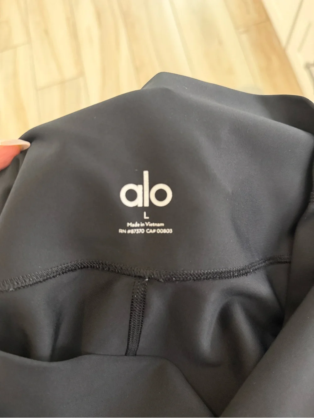 ALO Yoga Black High-Rise Leggings